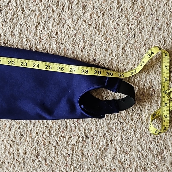 Gucci Dark Blue Black Band Zip Up Pant Slacks Leggings Tights Sz. 40 - Picture 13 of 13